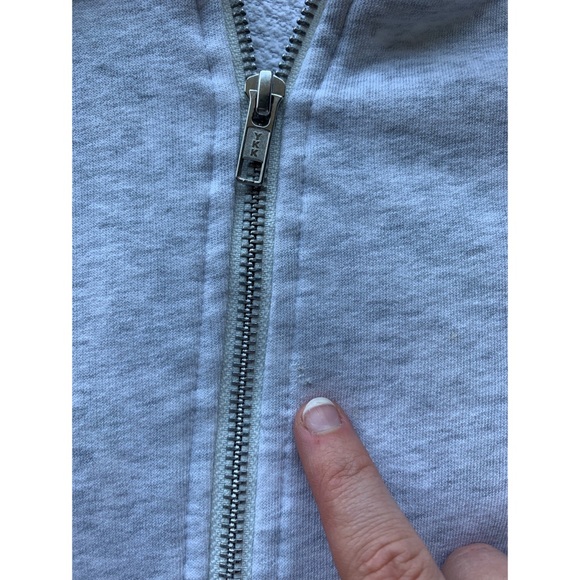 COPY - Small, H & M, light grey zip up hooded sweater - Picture 13 of 13